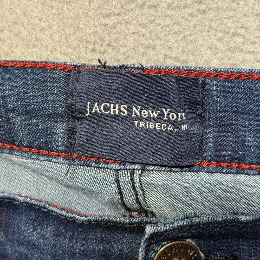 Jachs New York Tribeca Jeans Men’s 38x32 Blue Stretch Denim Straight Leg Pants